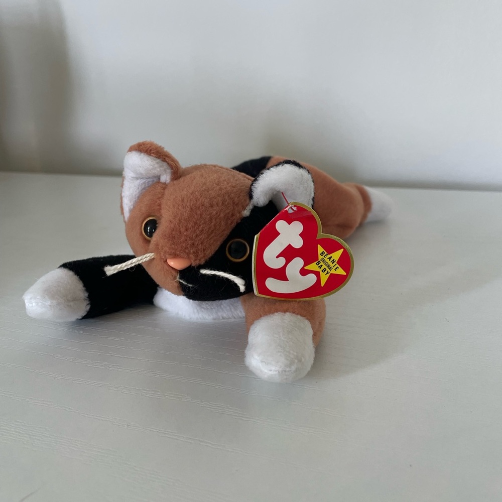 Chip the cat beanie baby